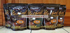 Traper Method Feeder Ready Pellet 2mm 500Gr Többféle ízben