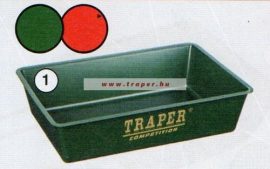 Traper Szögletes Tál Kicsi 33x22cm (piros vagy zöld)