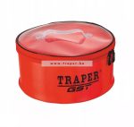 Traper GST PVC Tál Fedővel 30x14cm Piros Színben