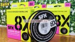 Sufix SFX X8 Fonott Zsinór Hot Yellow Többféle Méretben