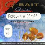 Gamakatsu Popcorn Wide Gap Többféle méretben